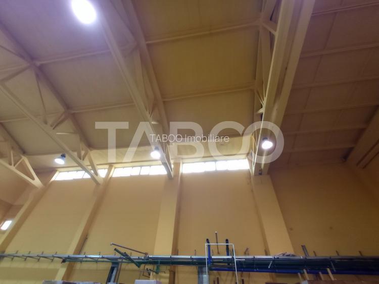 Spatiu Industrial 1000 mp utili cu birouri si parcari Central Sibiu - 5