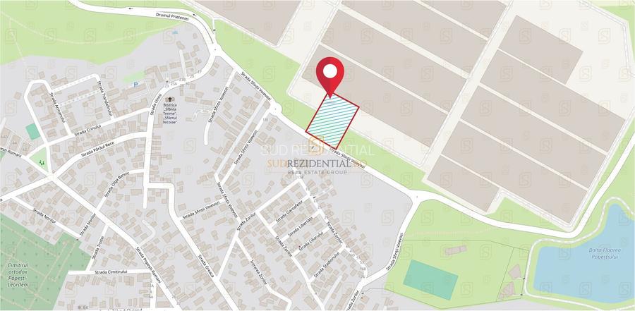 Teren intravilan de vanzare,6994 mp,Popesti-Leordeni, Sfintii Voievozi - 5