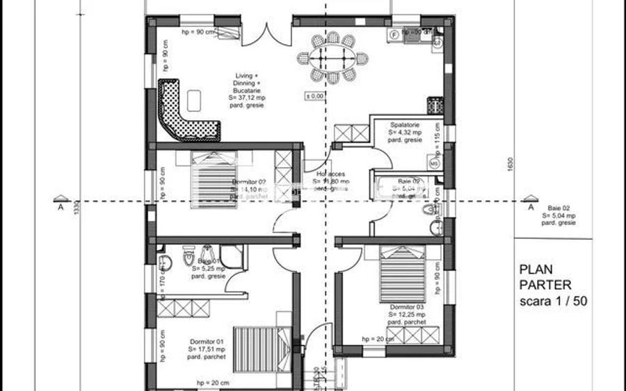 Casă/Parter/4 camere/Sânpetru - 3