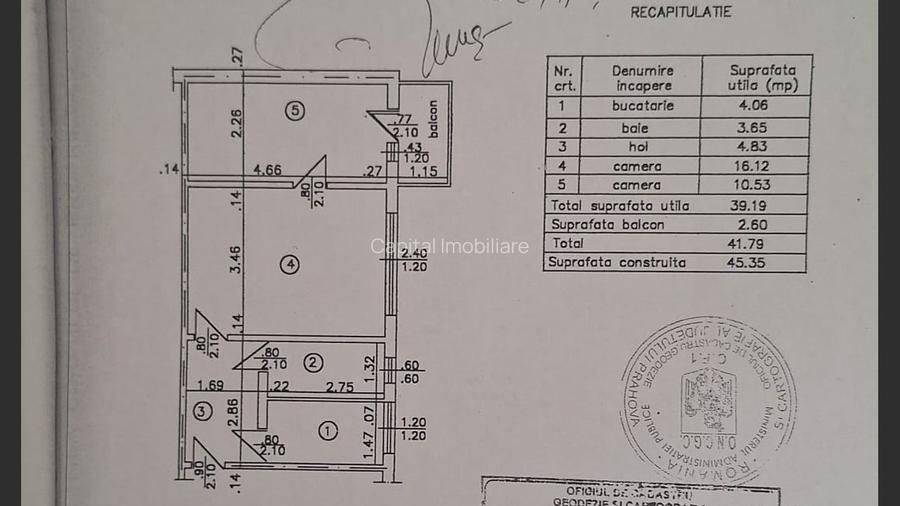 Apartament 2 camere Parter 46 mp + boxa, Spital Movila - 7