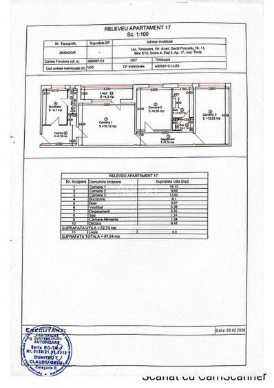 Direct proprietar Apartament 3 camere Circunvalațiunii zona Favorit. - 16