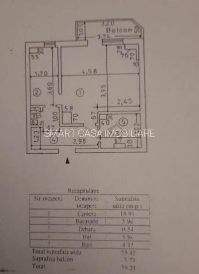 Apartament 1 camera decomandat Gara/ Bila - 8