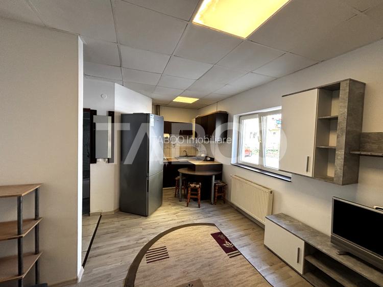 Garsoniera de vanzare  la parter mobilata si utilata  Sibiu - 2