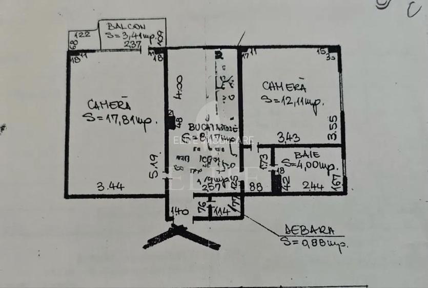 Apartament 2 camere în zona STRAZII CALEA MANASTUR - 8