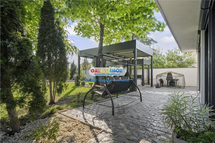 Vanzare vila in stil mediteranean,curte mare, piscina, Berceni Macului - 17