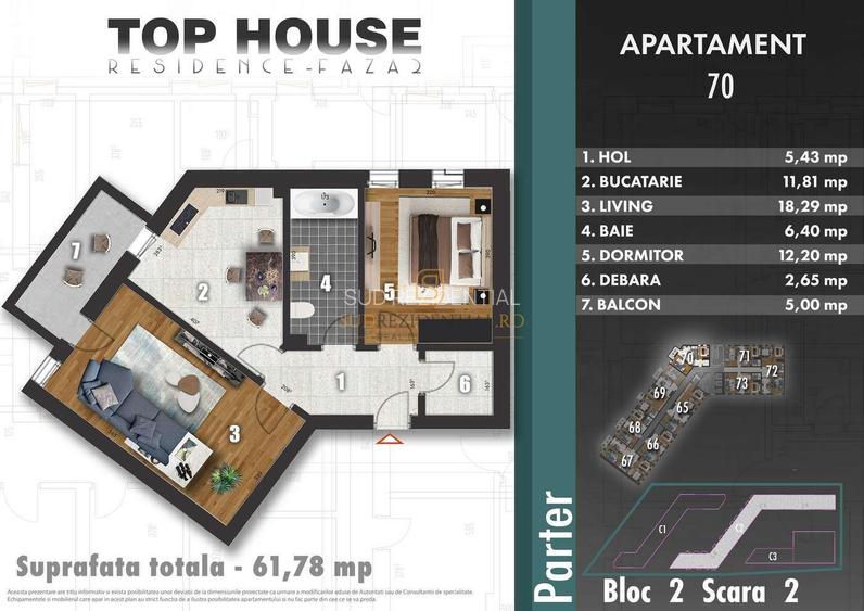 Apartament 2 camere, locatie excelenta in Metalurgiei Park, Sector 4, Comision 0 - 7