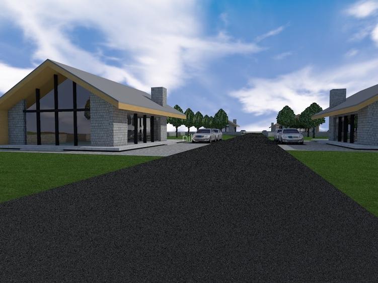 Teren cu PUZ +Autorizatie pt Casa 1930 M la Lac Com Geaca  Cluj - 7