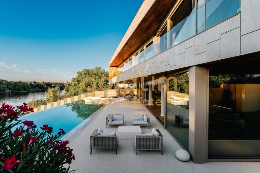 VILA UNICA/ 7 CAMERE CU VEDERE LA LAC/PISCINA INFINITY/DESIGN SPECTACULOS/SNAGOV - 4