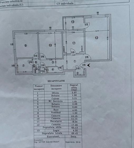 Eroii Revolutiei - Lalosu - Apartament 3 camere decomandat