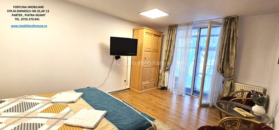 Apartament 1 camera,echipat complet,parter inalt cu balcon,acces exterior,Marate - 2