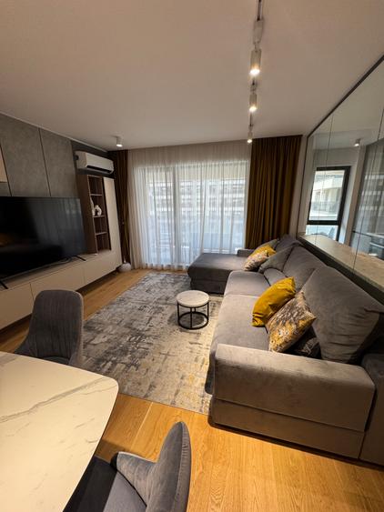 Apartament spațios 3 camere | 90 mp | Nusco City | Vedere spre parcul interior |