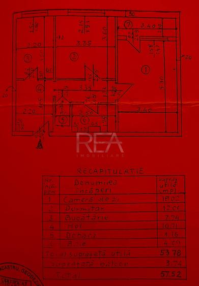 2 camere Colentina decomandat, inst. schimb., et. 3, 57 mp, renovat