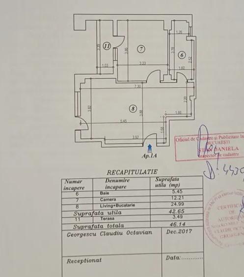 Apartament 2 Camere | Mobilat | Terasa | Zona Baneasa