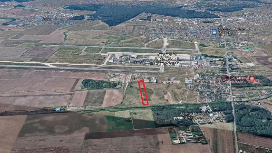 OTOPENI - Teren intravilan - 11,036 mp - front 15,2 ml