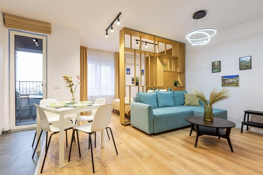 Apartament 1 camera, elegant si vibrant, in zona Central- City of Mara