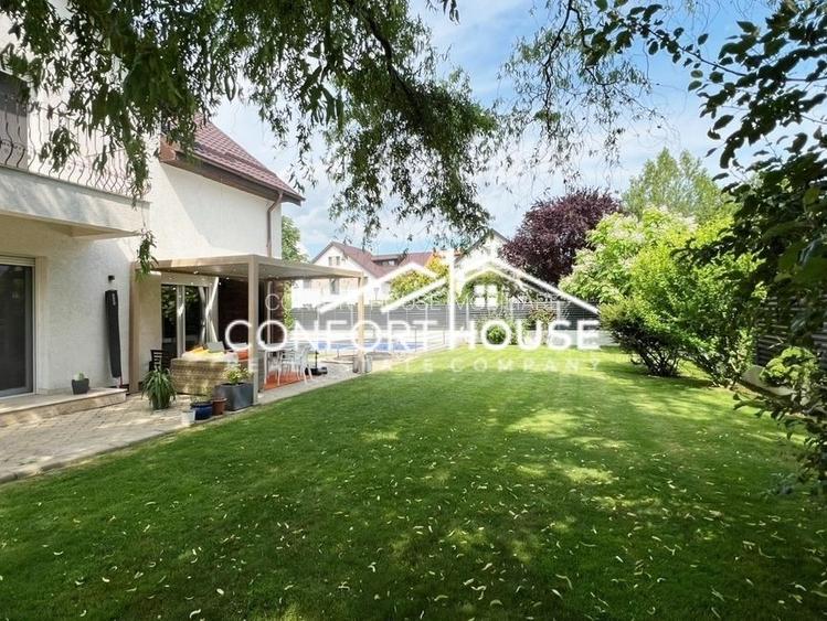 Vilă P+E+M, 7 camere,  teren 900mp, piscina , Iancu Nicolae-British School - 44