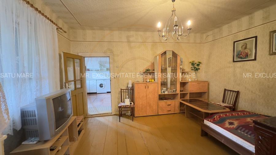 Casa 4 camere, Teren 3.405 mp Loc. Dindestiu Mic Jud. Satu Mare-Comision 0% - 6