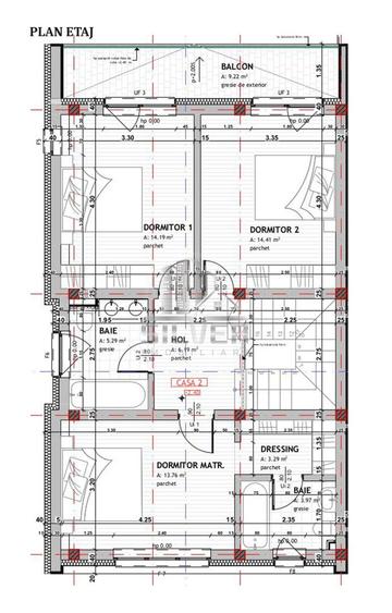 Casa tip Duplex cu demisol si terasa/CF.