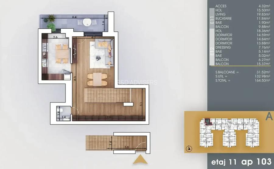 4 camere DUPLEX, finalizare rapida, metrou Nicolae Teclu Pallady - 2