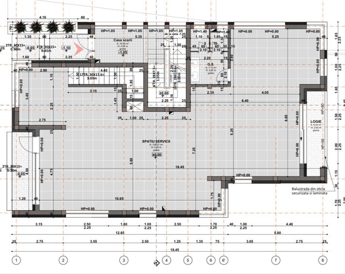 Spatiu comercial, 220 mp, CF disponibil, zona Grand Hotel Italia