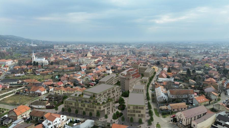 Teren 12000 mp de vanzare langa Cetatea Oradea - Proiect Brownfield - Mixed Use