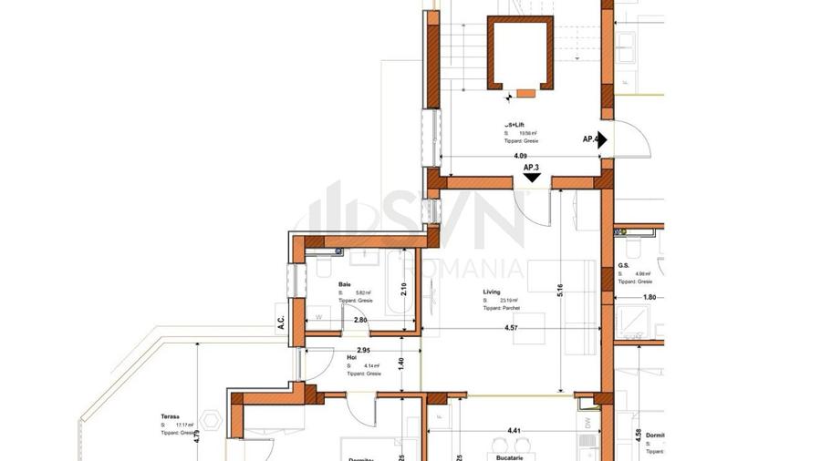 REA1029337 Tineretului Unirii 2 Camere cu Terasa in Bloc Boutique