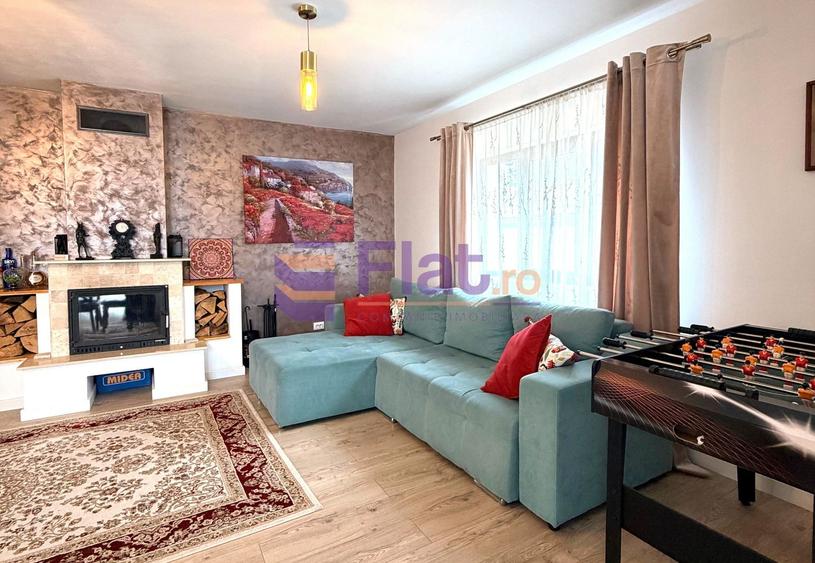 Casă individuală P+E, 5 camere, șemineu, teren 540 mp – Hărman, Brașov