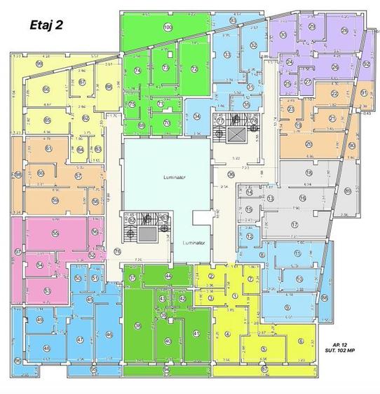 Tomis Nord/Carrefour-Vanzare apartament cu 3 camere, bloc nou.