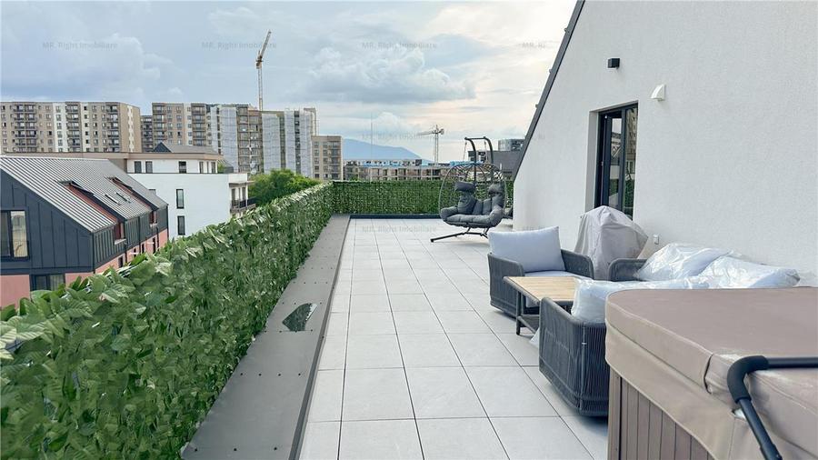 Apartament Deosebit | Terasa cu Jacuzzi | Priveliste si Parcare Subterana