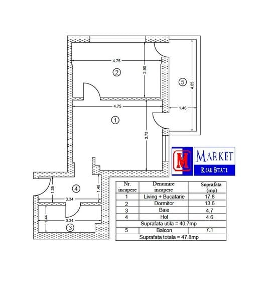 Apartament 2 camere (tip studio) - Metrou Berceni - Finalizat / Acte gata!