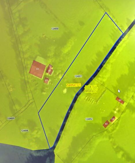 TEREN CONSTRUCTII INTRE ZARNESTI SI BRAN