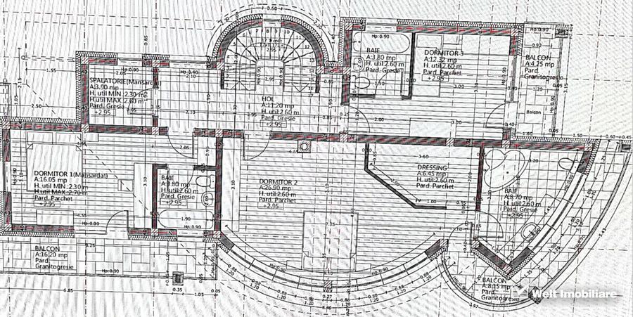Casa cu arhitectura unica, 257 mp utili, 725 mp teren, Tineretului