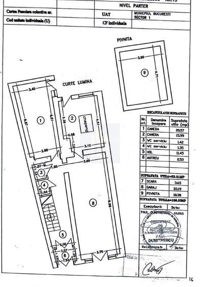 Vila Individuala cu 9 Camere de Inchiriat *Dorobanti* - 2