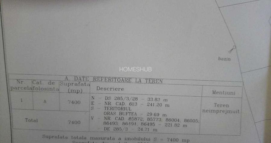 Teren Buftea in spate la PRO TV la Lac 7400mp - 8