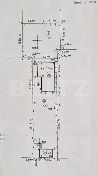 Casă cu teren generos de 872 mp, zona linistita - Craiova, Romanesti