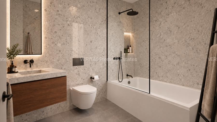 Apartament spatios 68 mp, 2 camere + dormitor copil / birou, parc Herastrau 600m