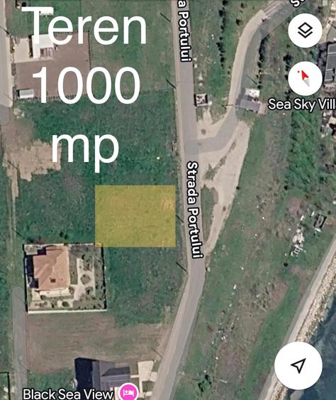 Vând teren zona Epava , Costinesti vedere mare