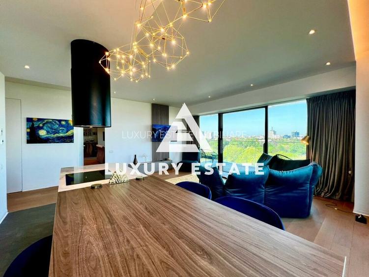 Inchiriere apartament de lux 4 camere vedere parc in One Mircea Eliade