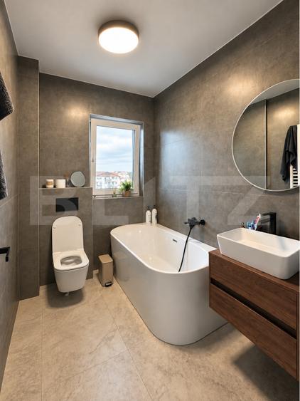 Apartament de închiriat, 3 camere, 76 mp