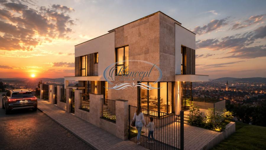 Casa premium cu panorama spectaculoasa in Andrei Muresanu