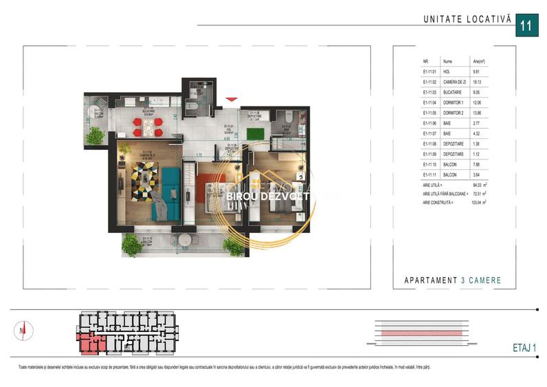 Decomandat 2 bai Ansamblu modern Parcare bonus Pallady Titan IKEA - 1