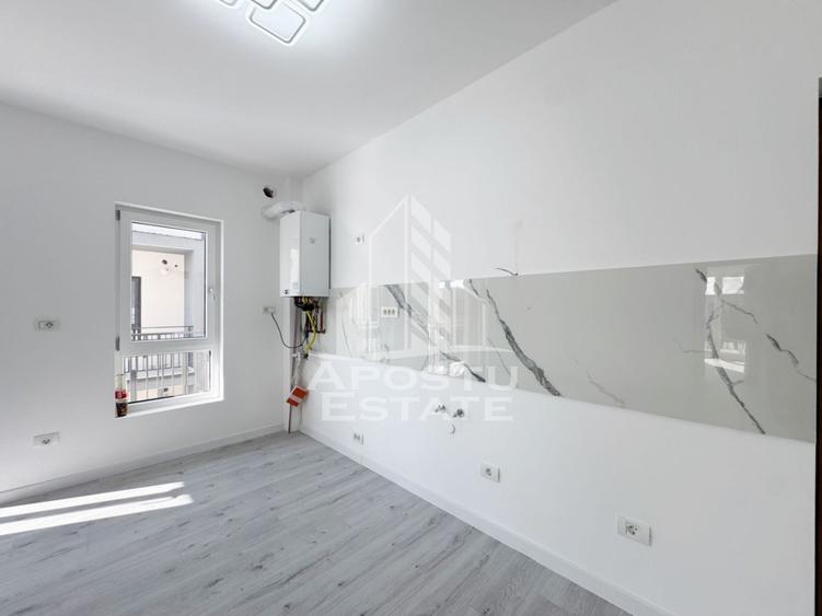 Apartament 2 camere de vanzare 43mp +2 balcoane, 2/3 Giroc