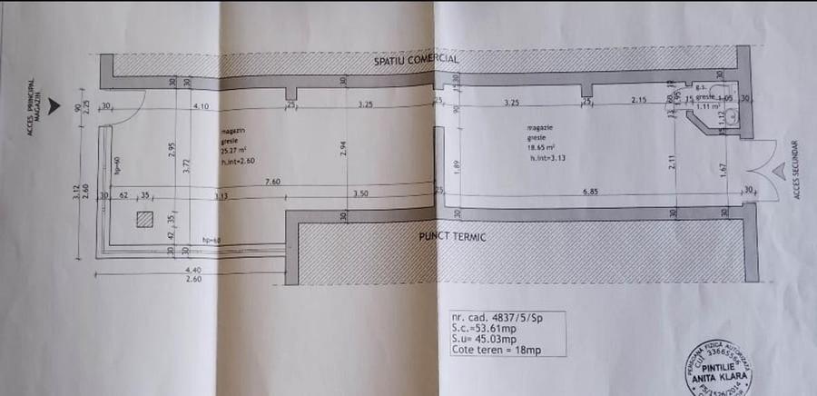 Spațiu comercial pentru închiriat