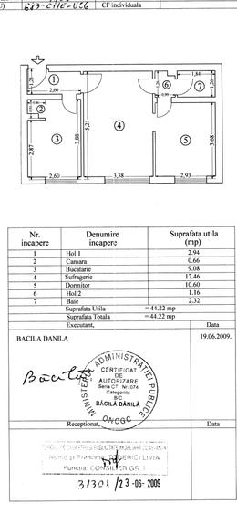 Apartament 2 camere Piata Ovidiu (Cod E5)