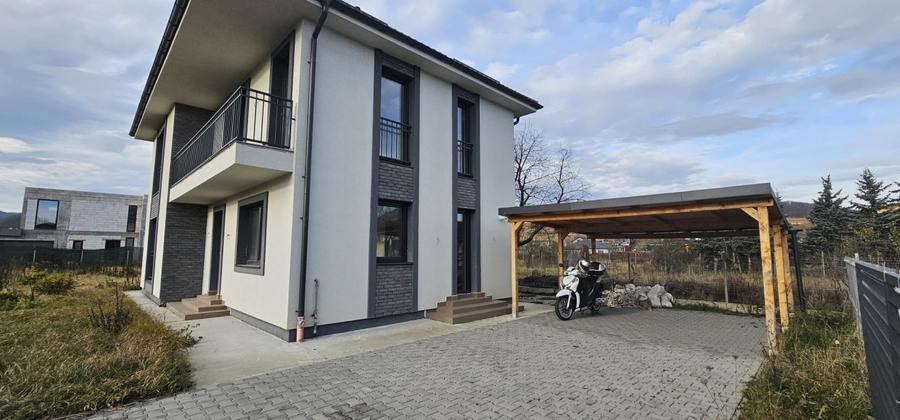 Casa individuala noua in Gilau-constructie premium