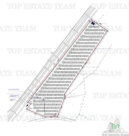 Teren si platforma betonata cu acces rapid la Autostrada Moldovei - Boboc, Buzau