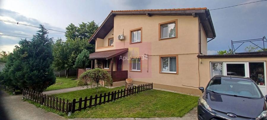 Săbăreni, casă 2009, P+1, terasă, garaj, curte 315 mp - 2