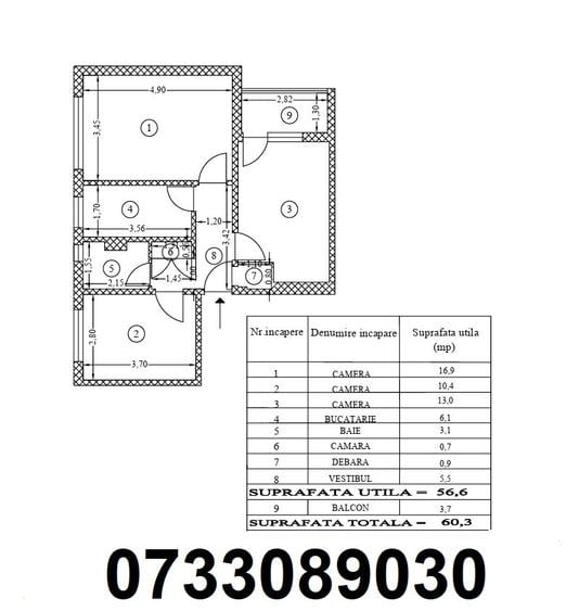 Apartament Berceni, Str. Straduintei