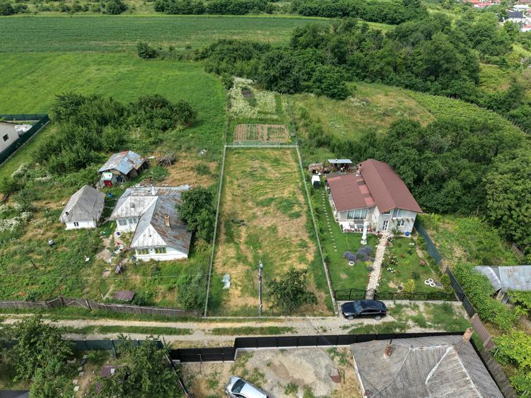 Teren intravilan de vanzare 584 mp, deschidere 14,5 ml Magura - Bacau