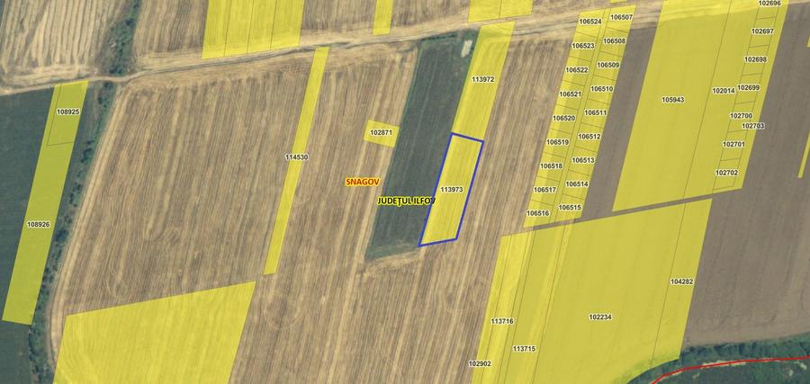 Teren intravilan Snagov / Tancabesti / 3.293 mp / D: 36.57 m / comision 0%